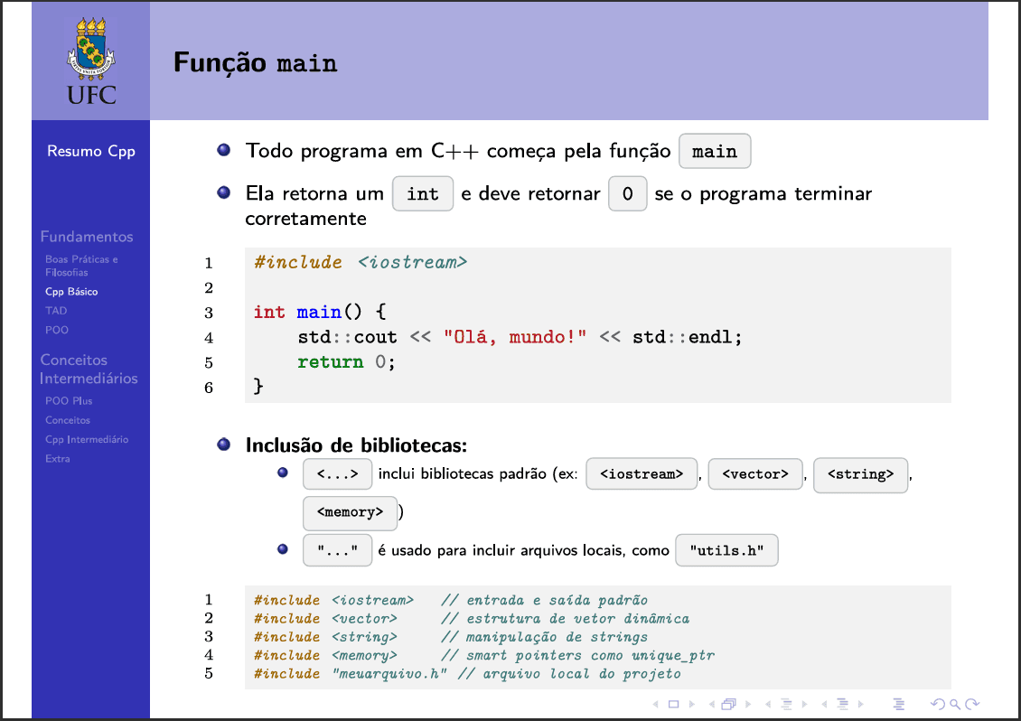 Resumo C++